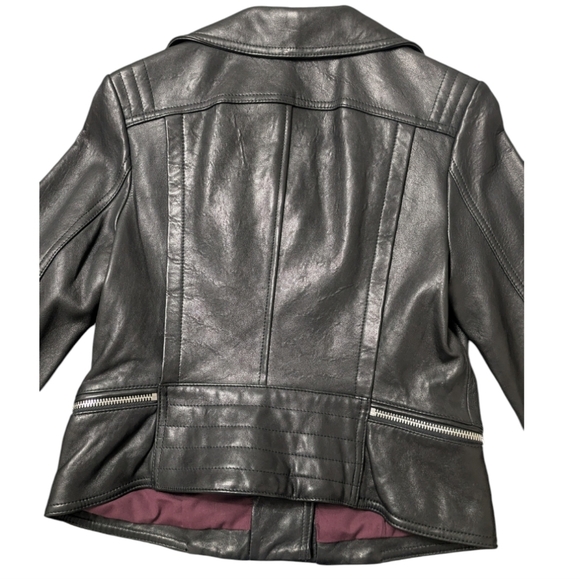 Women's Wilsons Leather Jacket - Picture 5 of 6
